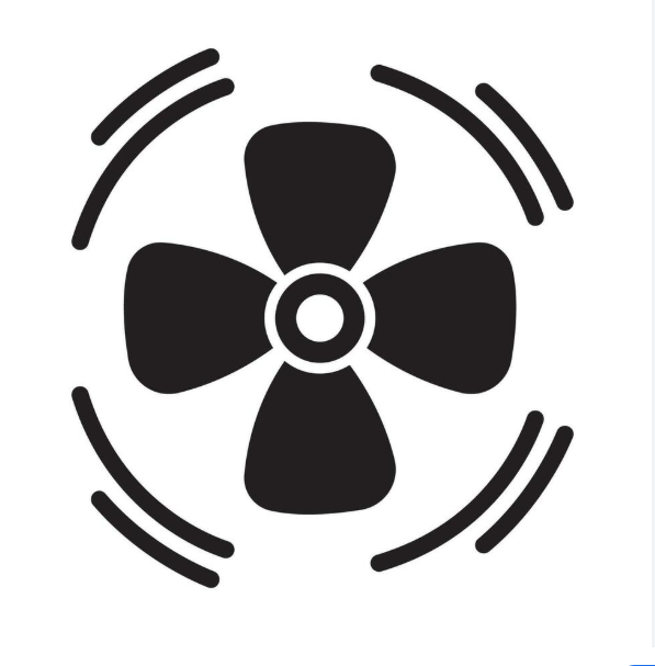 GOOD VENTILATION and NOISE REDUCTION